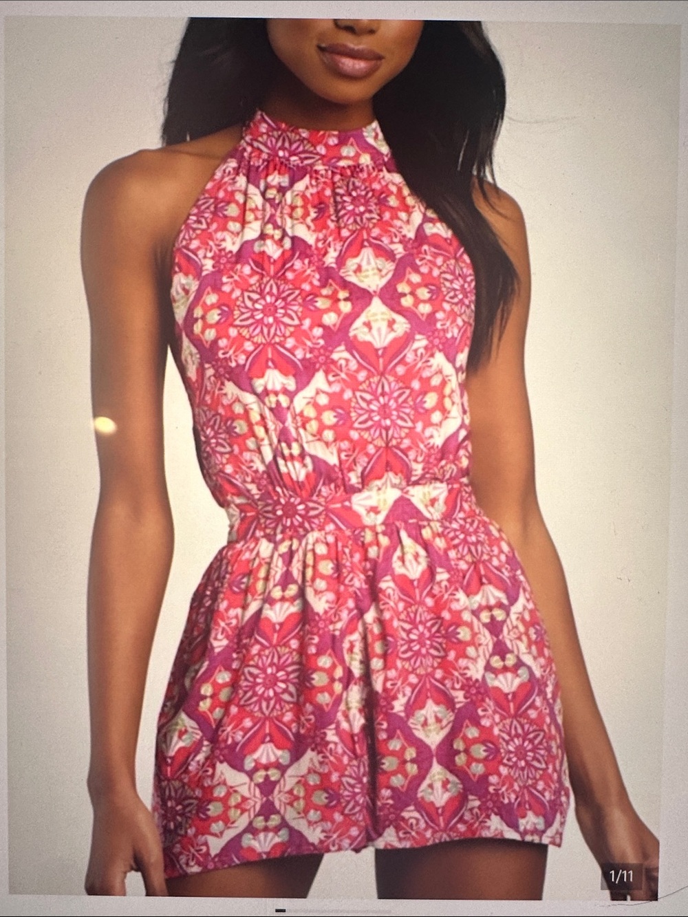 nwt Free People floral romper